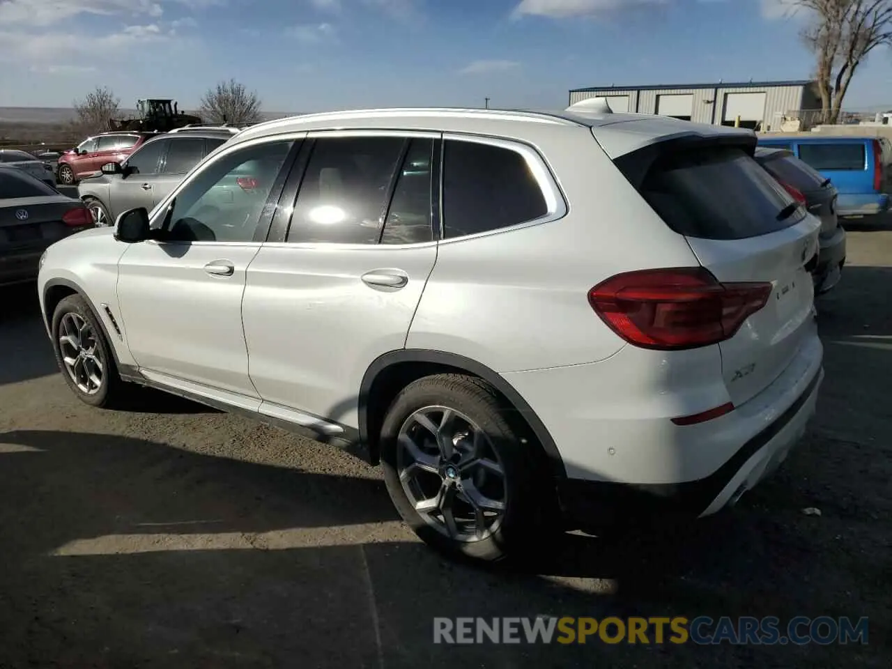 2 fotografías del automóvil dañado 5UXTY5C02M9E48368 BMW X3 2021