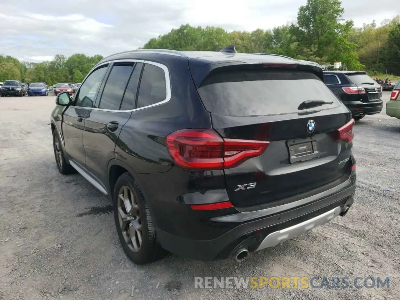 3 fotografías del automóvil dañado 5UXTY5C02M9E56549 BMW X3 2021