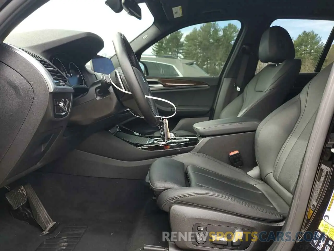 7 fotografías del automóvil dañado 5UXTY5C02M9F30990 BMW X3 2021
