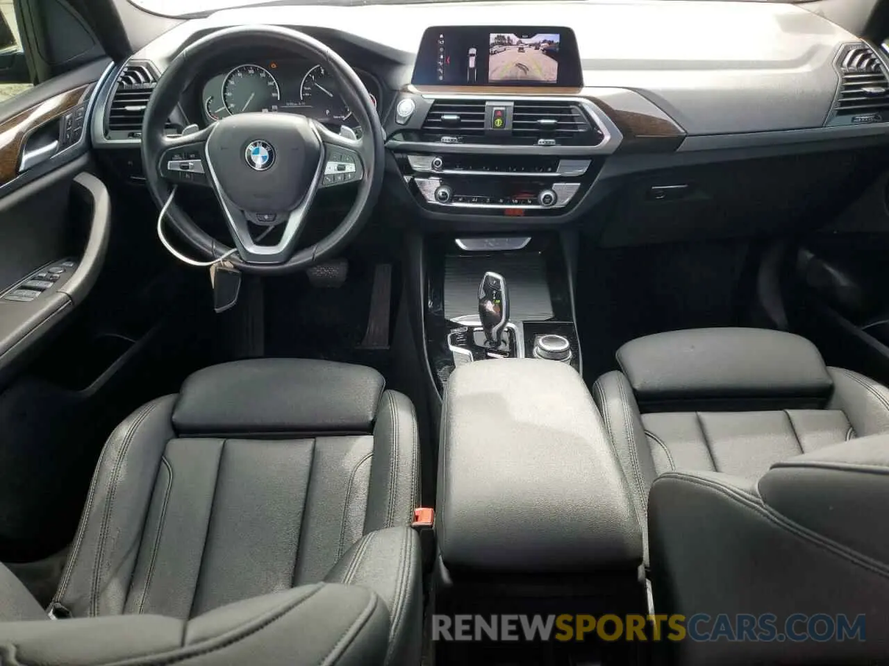 8 fotografías del automóvil dañado 5UXTY5C02M9F30990 BMW X3 2021