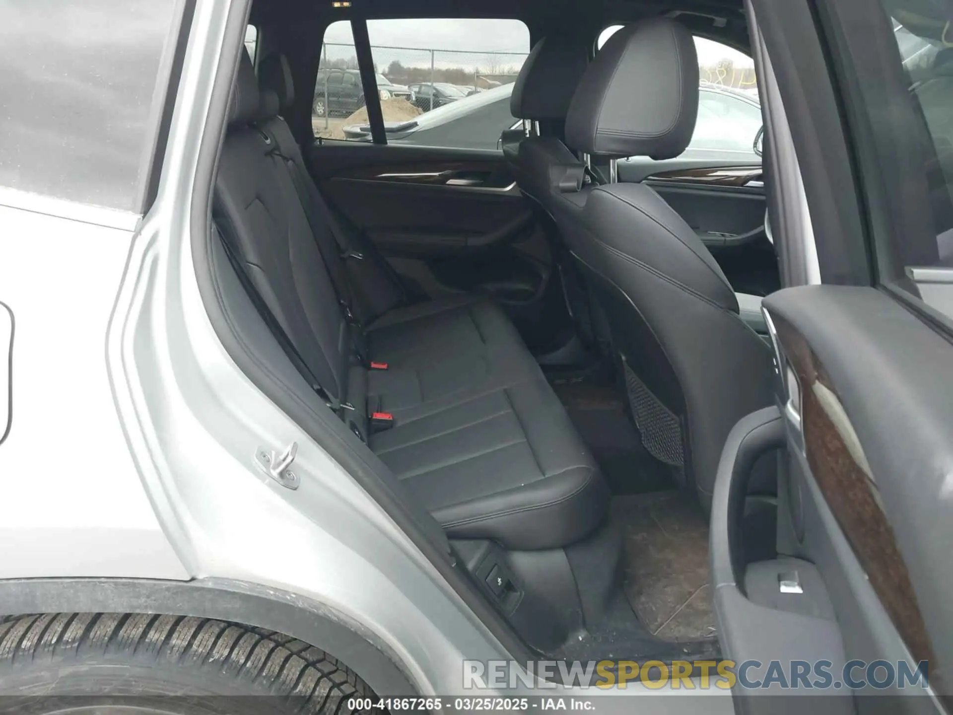 8 fotografías del automóvil dañado 5UXTY5C02M9F46381 BMW X3 2021