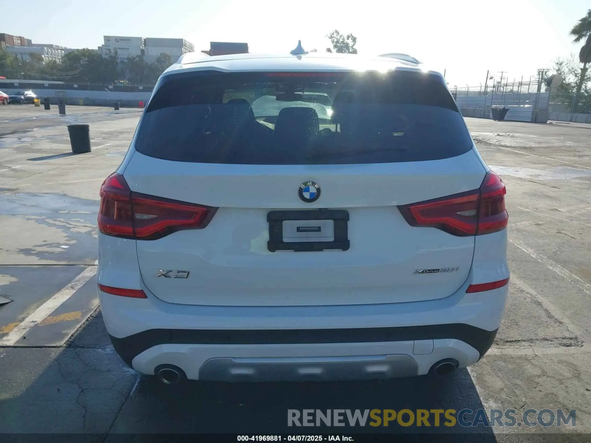 16 fotografías del automóvil dañado 5UXTY5C02M9G99794 BMW X3 2021