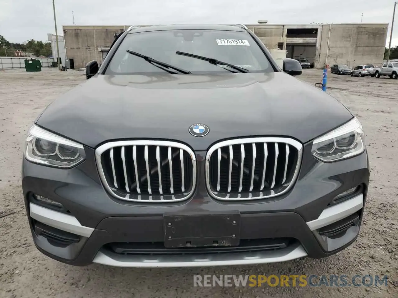 5 fotografías del automóvil dañado 5UXTY5C02M9H30624 BMW X3 2021