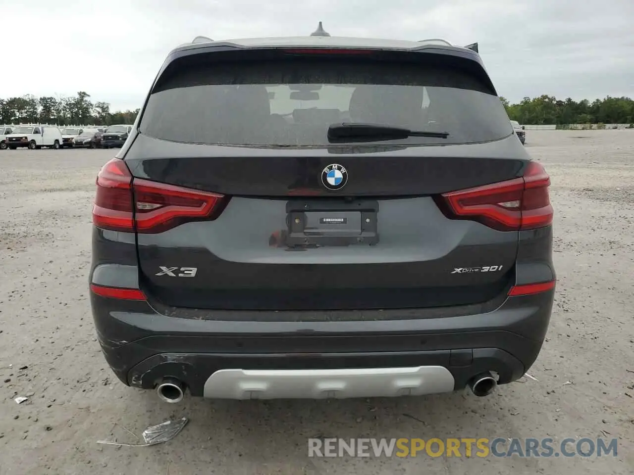 6 fotografías del automóvil dañado 5UXTY5C02M9H30624 BMW X3 2021