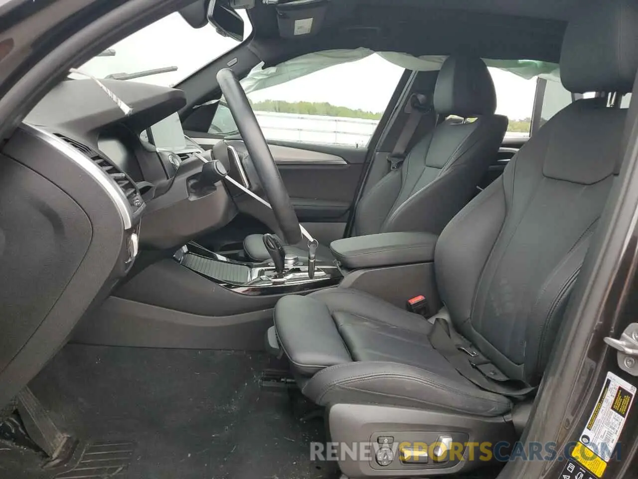 7 fotografías del automóvil dañado 5UXTY5C02M9H30624 BMW X3 2021