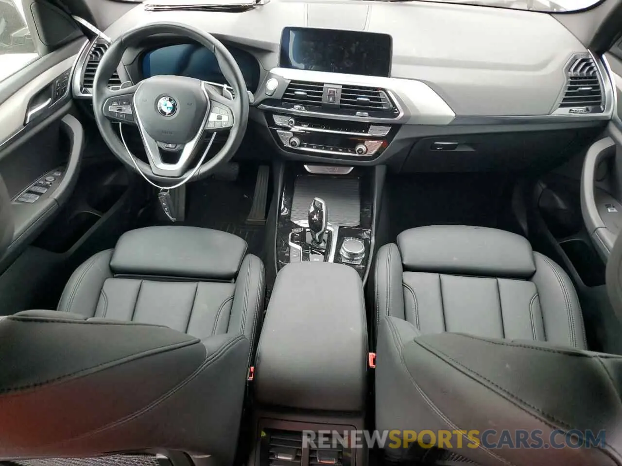 8 fotografías del automóvil dañado 5UXTY5C02M9H30624 BMW X3 2021