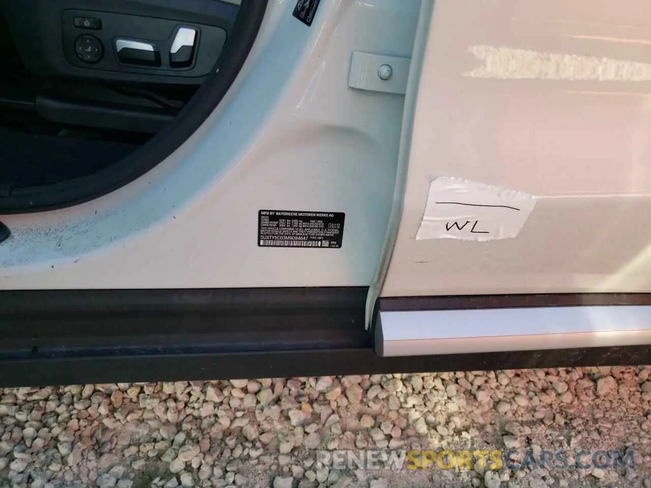9 fotografías del automóvil dañado 5UXTY5C03M9D84647 BMW X3 2021