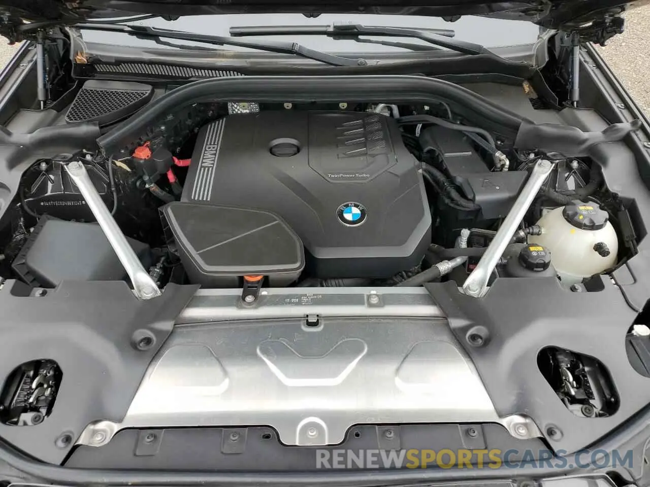 12 fotografías del automóvil dañado 5UXTY5C03M9E91245 BMW X3 2021