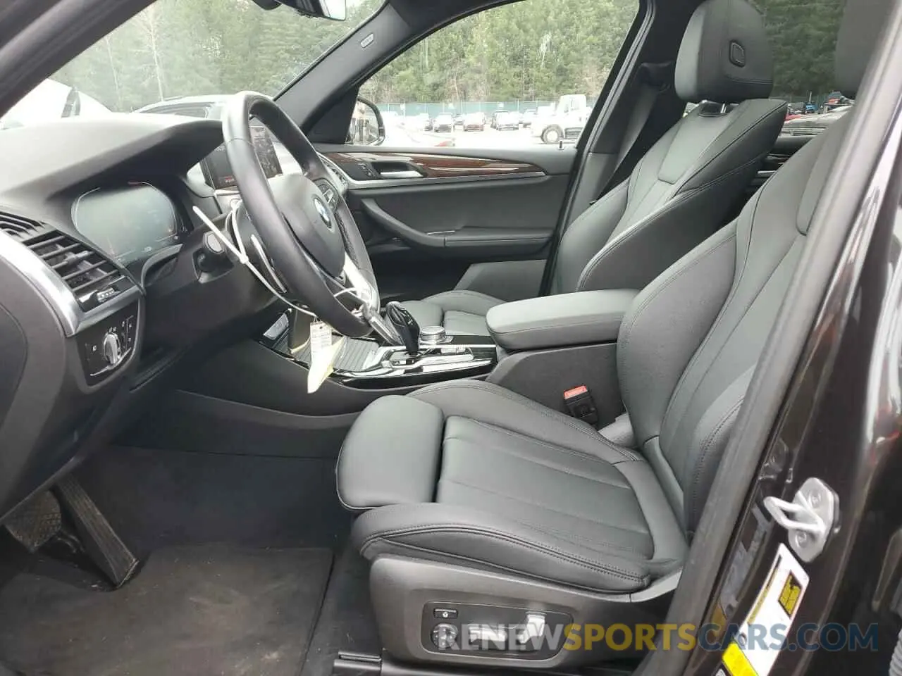7 fotografías del automóvil dañado 5UXTY5C03M9E91245 BMW X3 2021