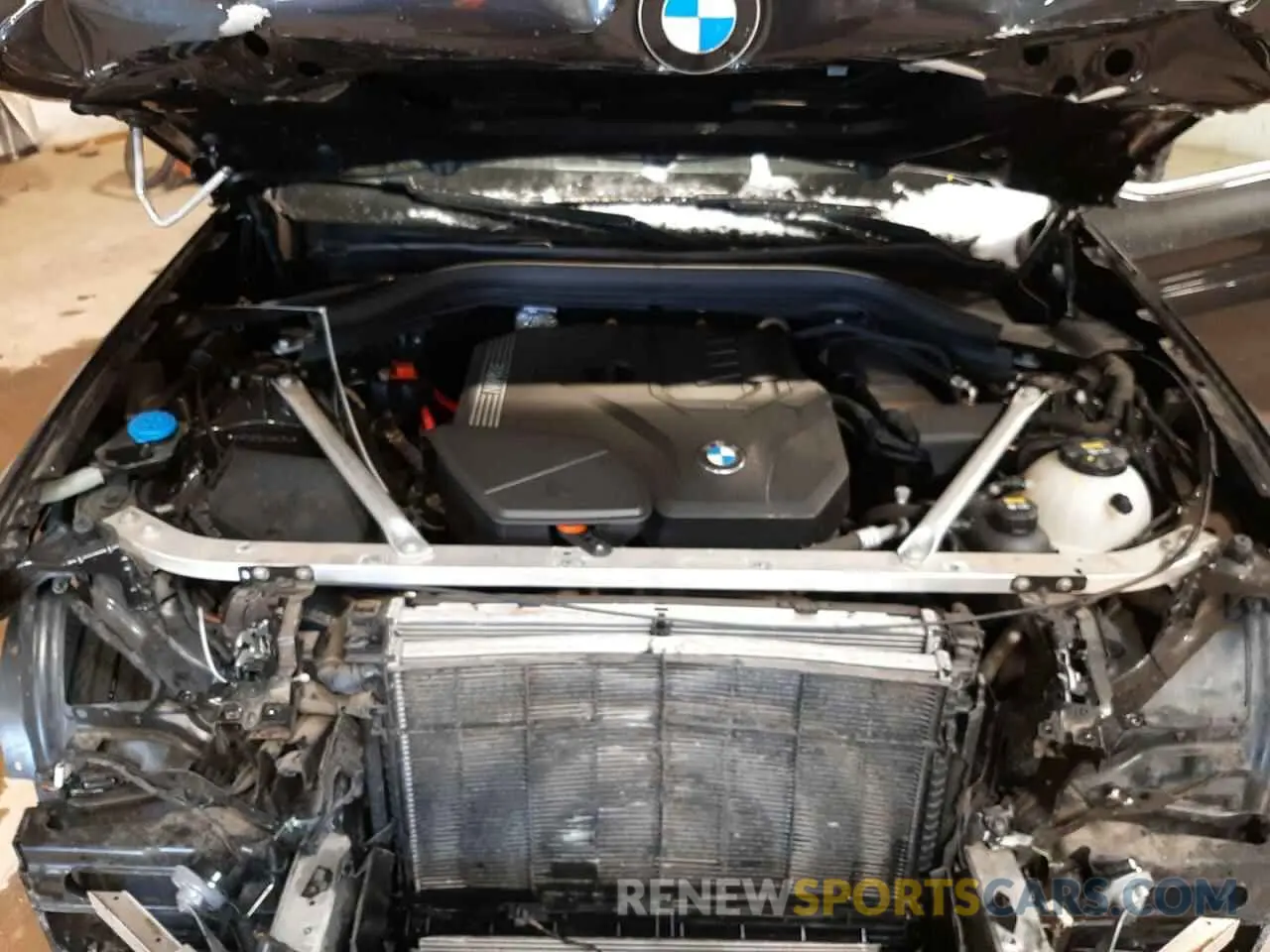 12 fotografías del automóvil dañado 5UXTY5C03M9H64765 BMW X3 2021
