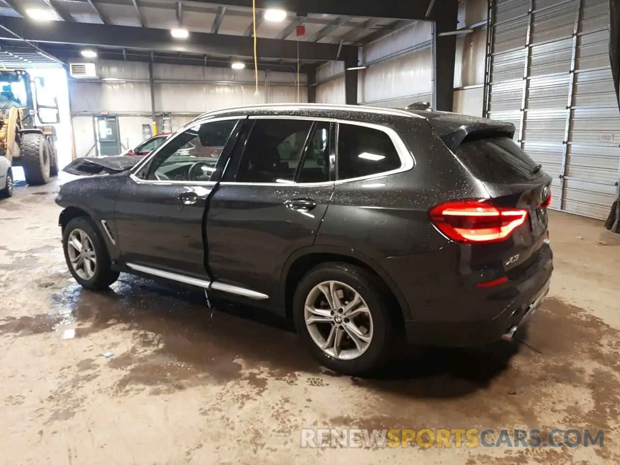 2 fotografías del automóvil dañado 5UXTY5C03M9H64765 BMW X3 2021