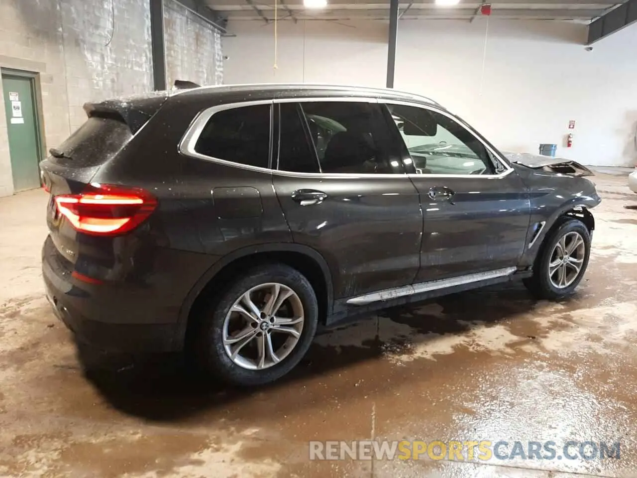 3 fotografías del automóvil dañado 5UXTY5C03M9H64765 BMW X3 2021
