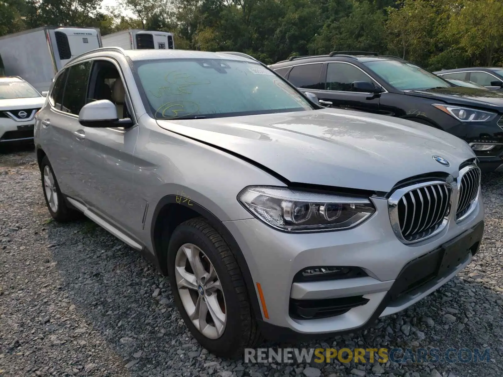 1 fotografías del automóvil dañado 5UXTY5C04M9E29689 BMW X3 2021