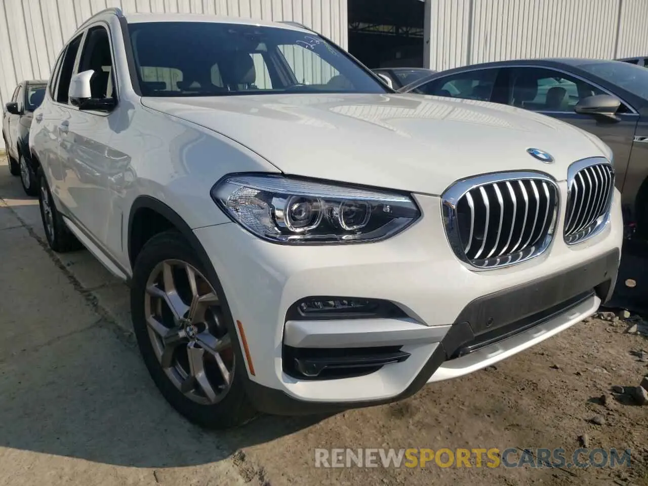 1 fotografías del automóvil dañado 5UXTY5C04M9E87351 BMW X3 2021