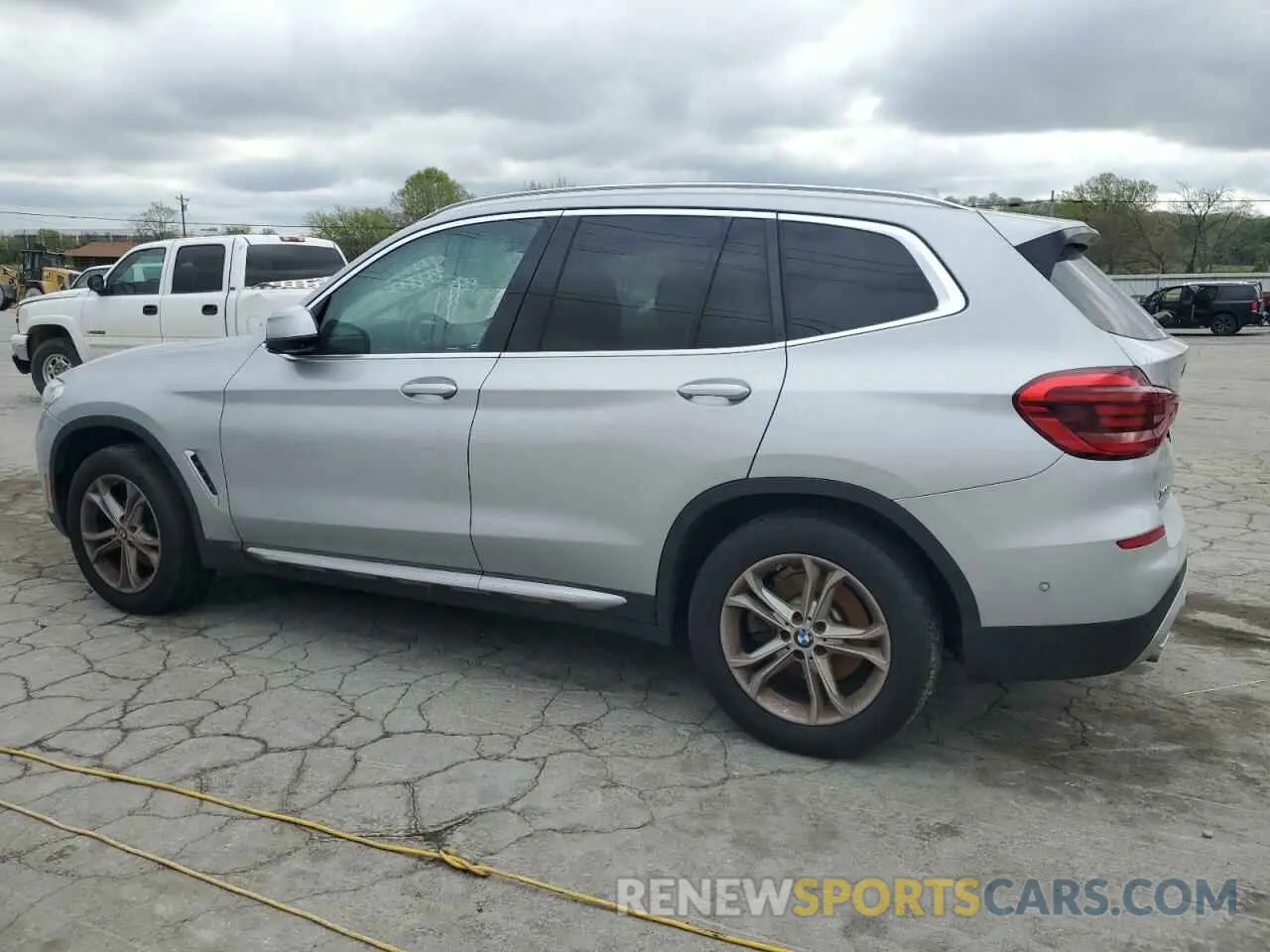 2 fotografías del automóvil dañado 5UXTY5C04M9F88079 BMW X3 2021