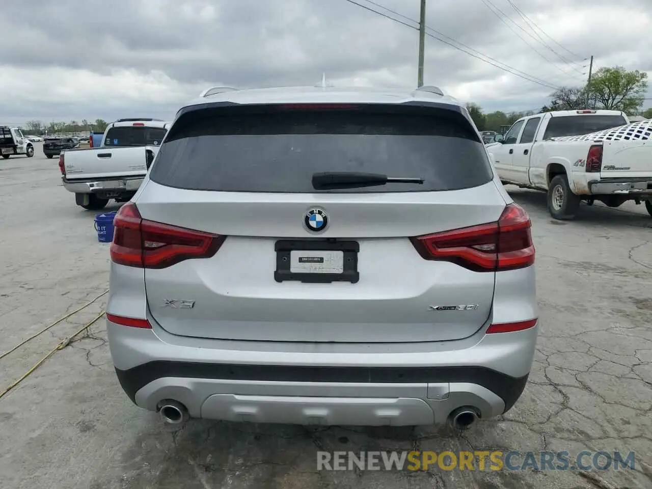 6 fotografías del automóvil dañado 5UXTY5C04M9F88079 BMW X3 2021