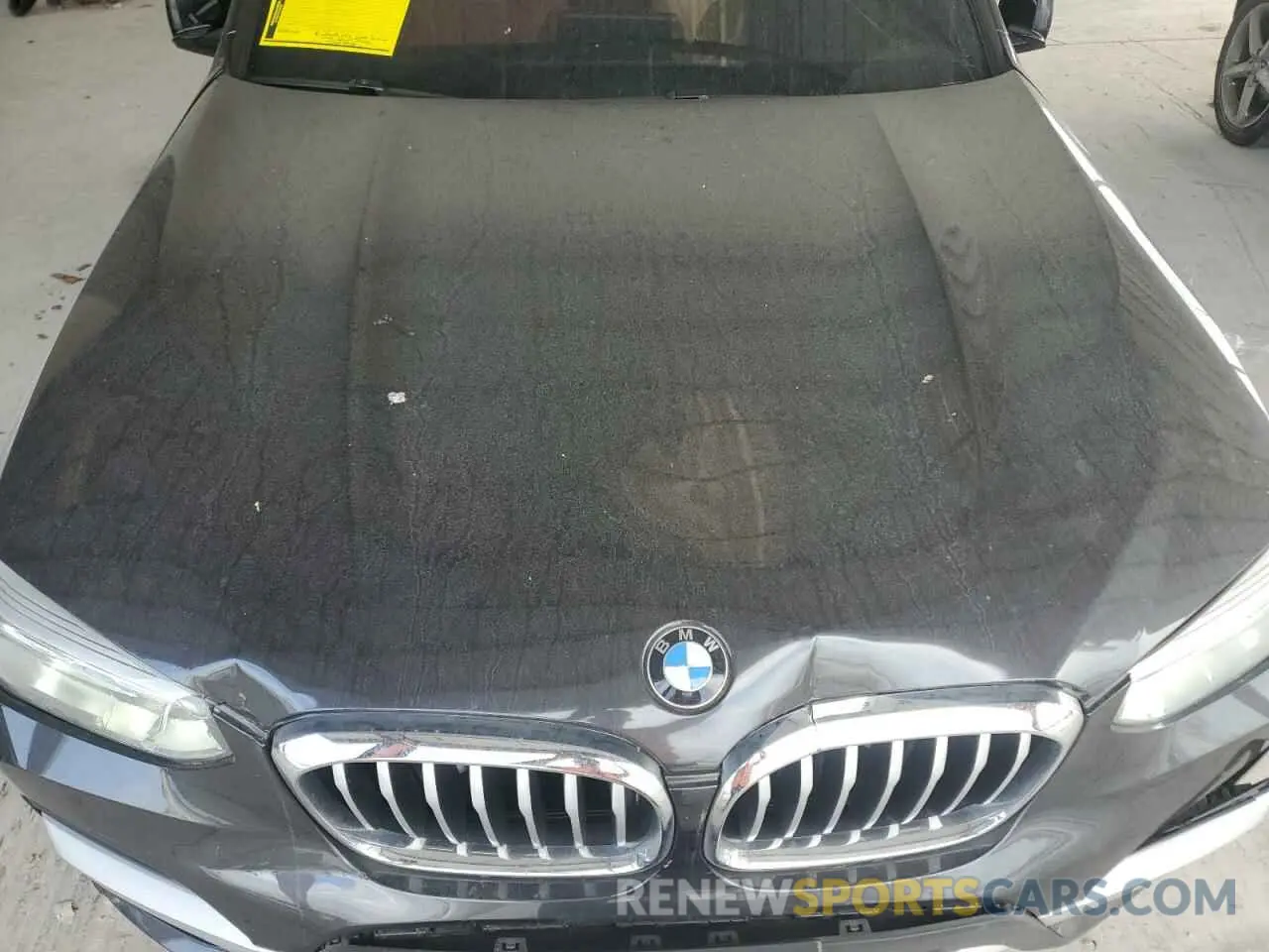 12 fotografías del automóvil dañado 5UXTY5C04M9G15247 BMW X3 2021