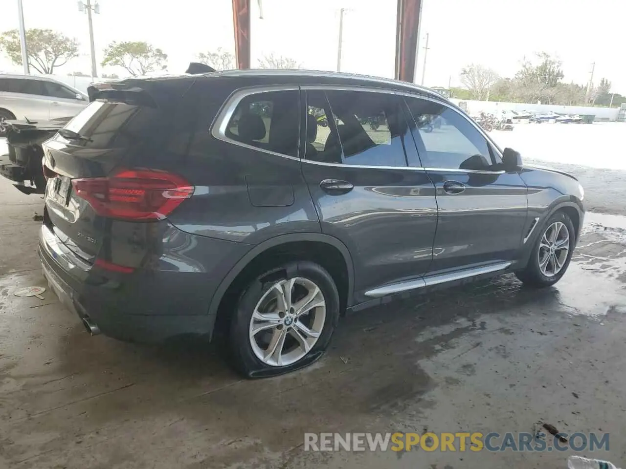 3 fotografías del automóvil dañado 5UXTY5C04M9G15247 BMW X3 2021