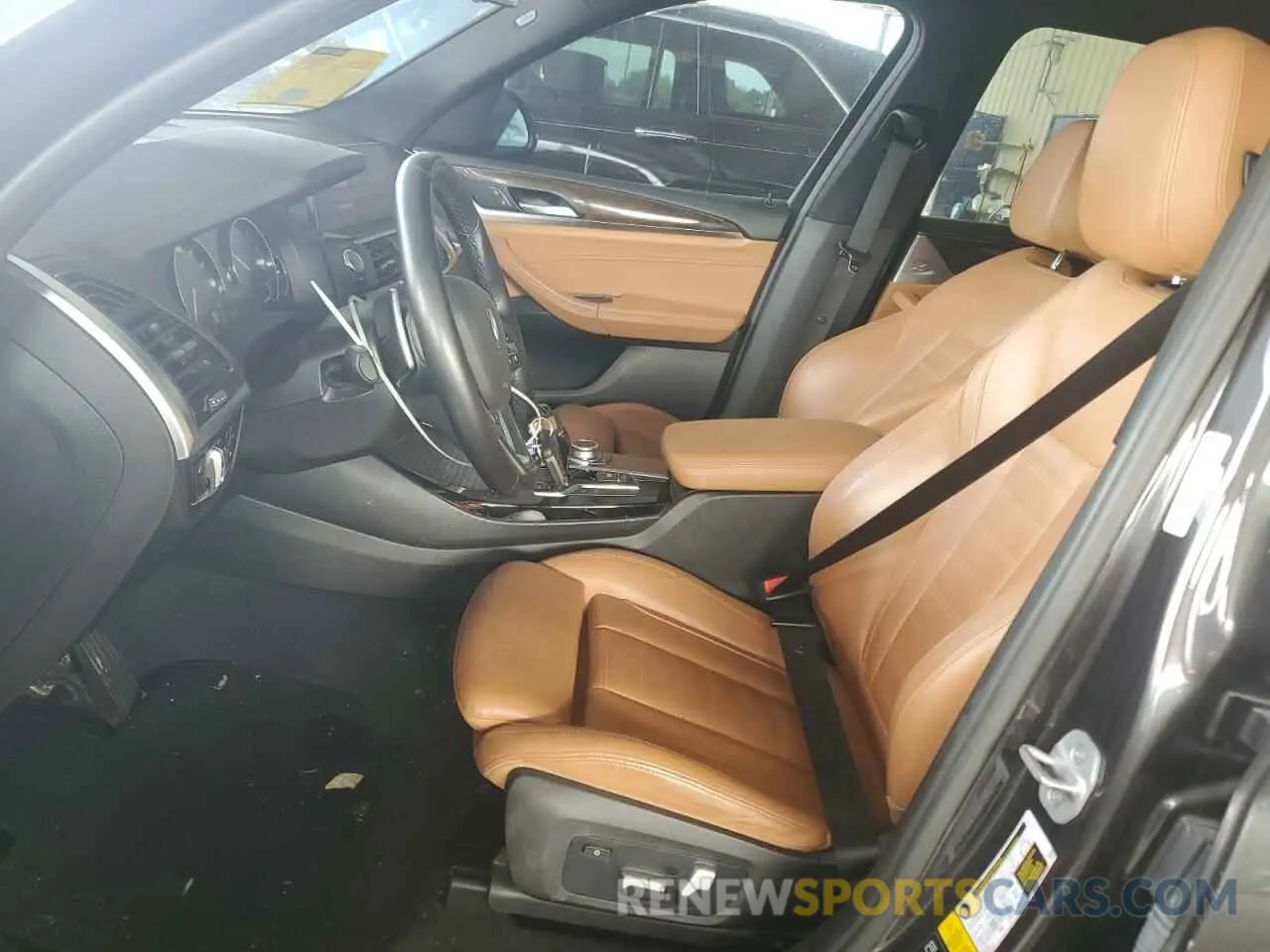 7 fotografías del automóvil dañado 5UXTY5C04M9G15247 BMW X3 2021