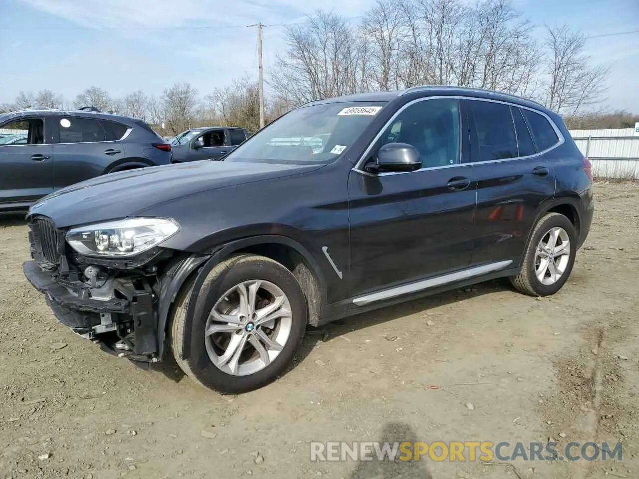 1 fotografías del automóvil dañado 5UXTY5C04M9G41041 BMW X3 2021