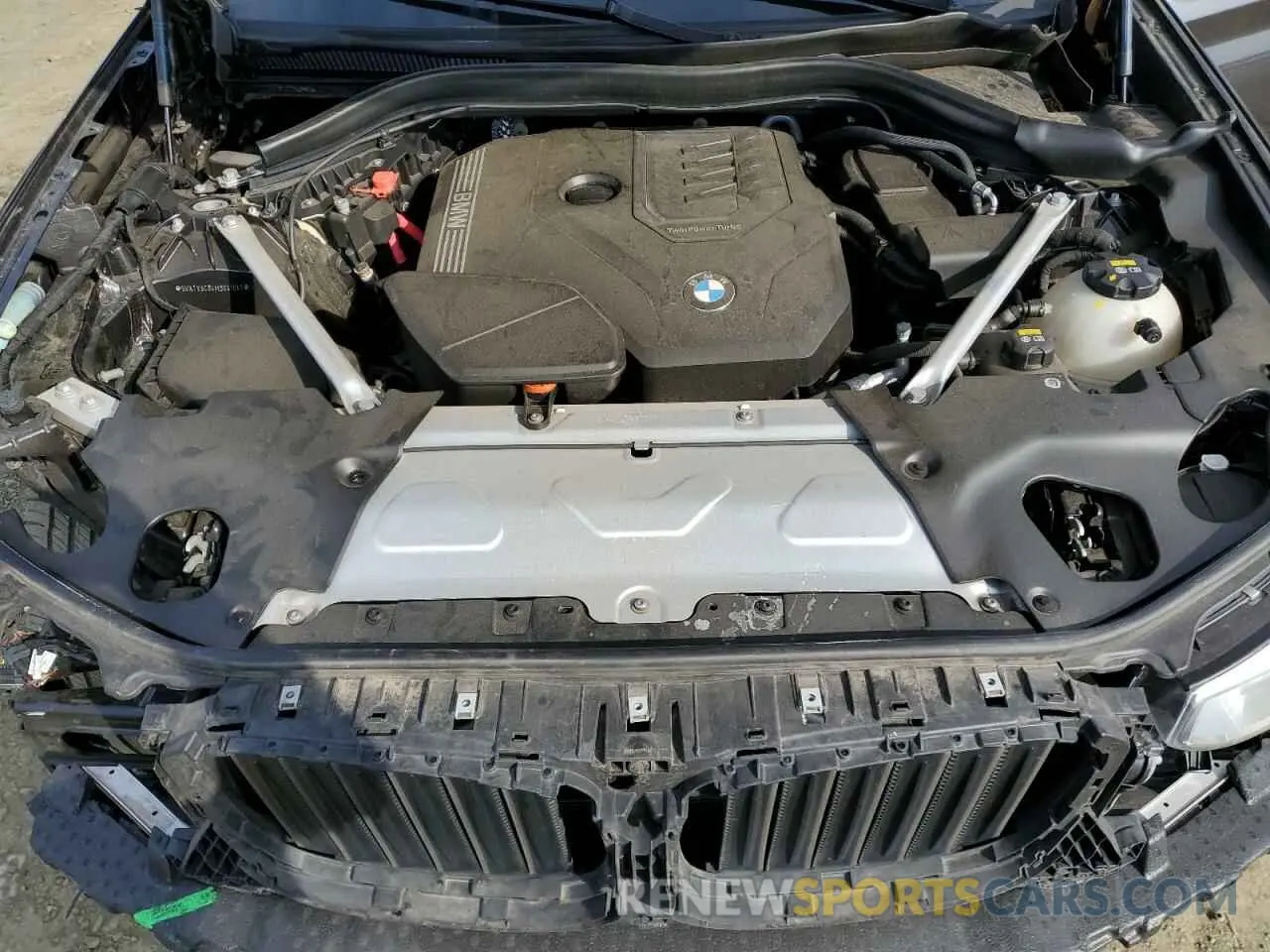 12 fotografías del automóvil dañado 5UXTY5C04M9G41041 BMW X3 2021