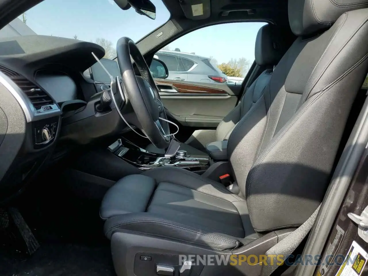 7 fotografías del automóvil dañado 5UXTY5C04M9G41041 BMW X3 2021