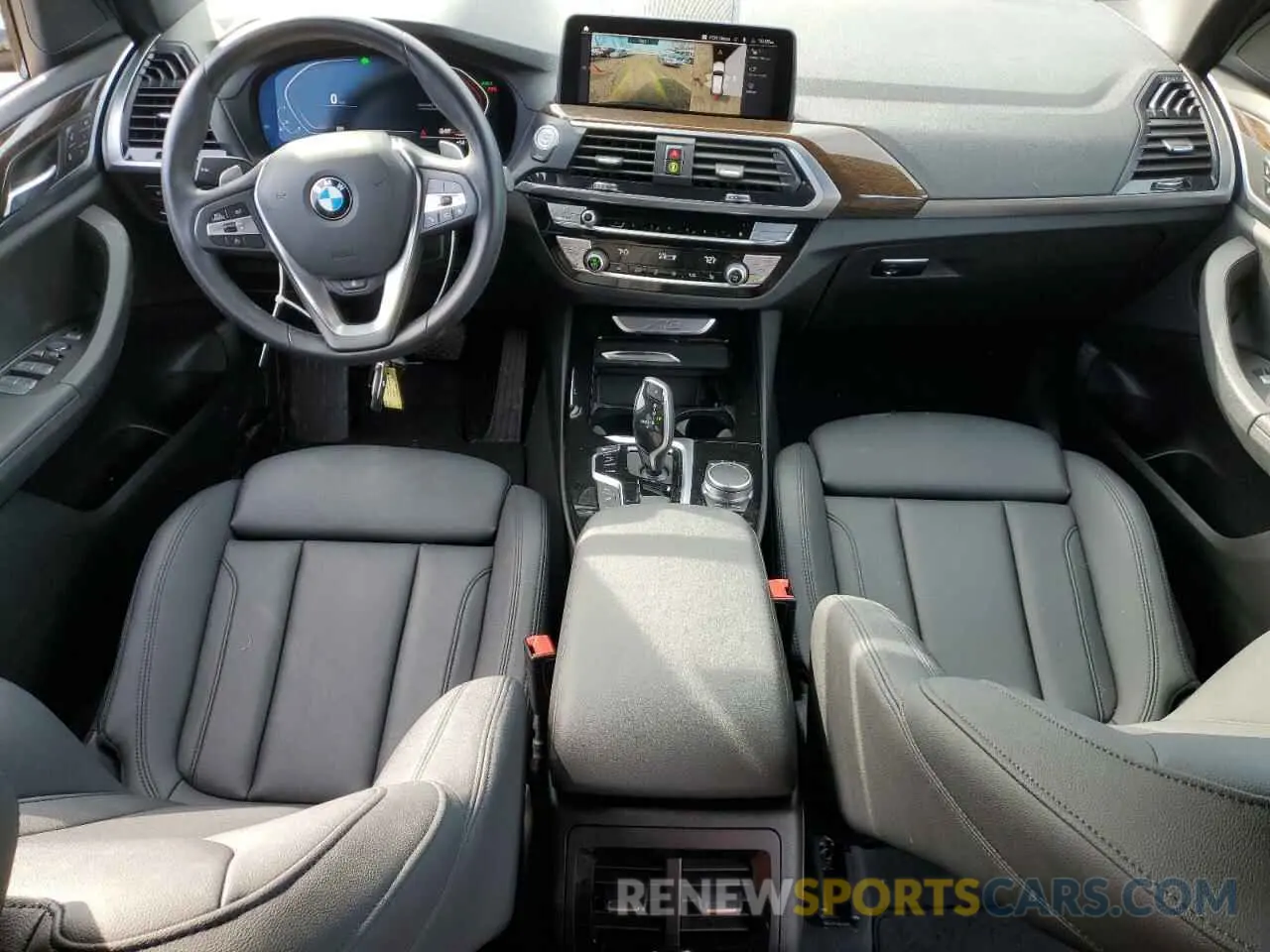 8 fotografías del automóvil dañado 5UXTY5C04M9G41041 BMW X3 2021