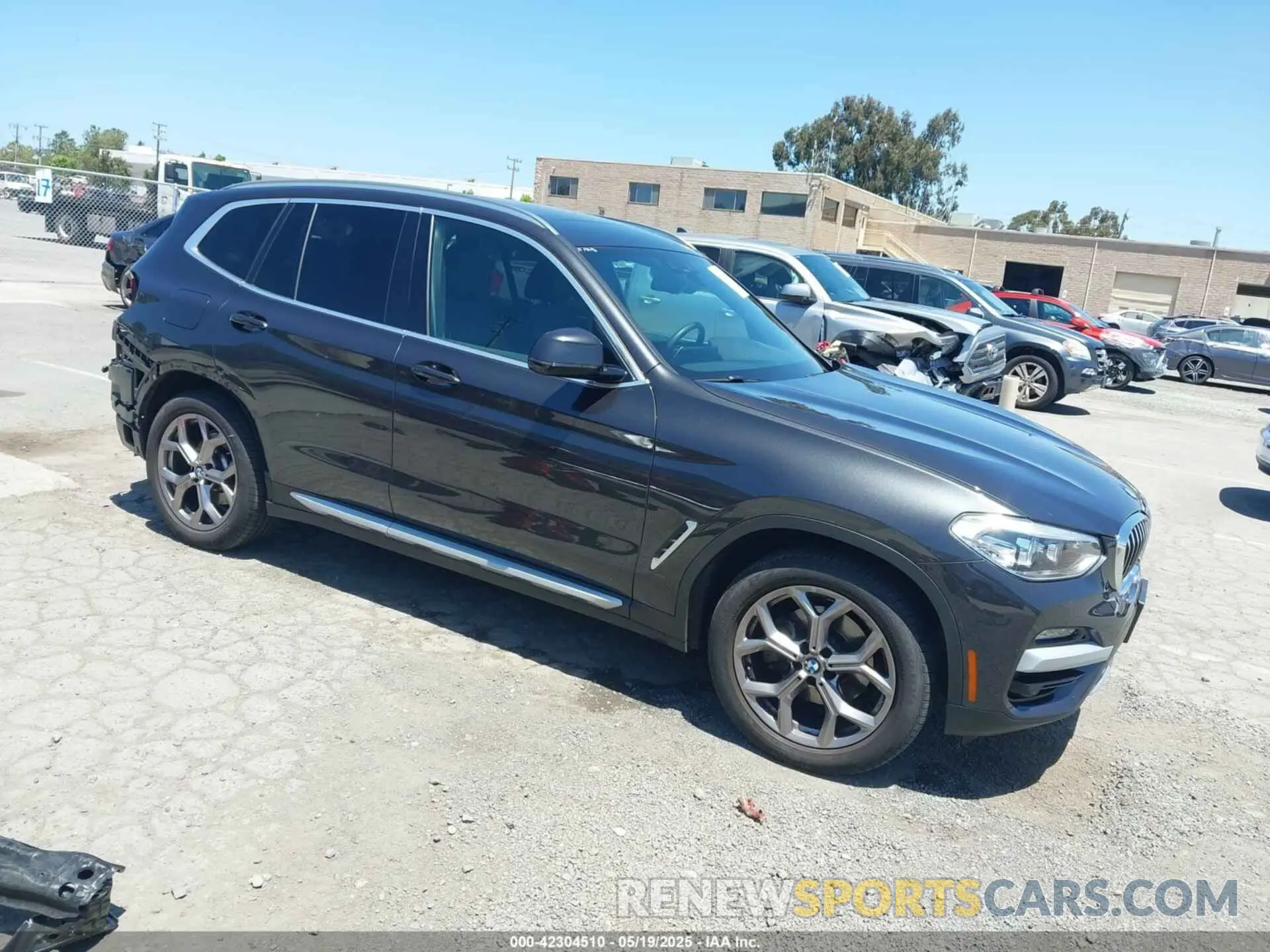 1 fotografías del automóvil dañado 5UXTY5C04M9G83791 BMW X3 2021