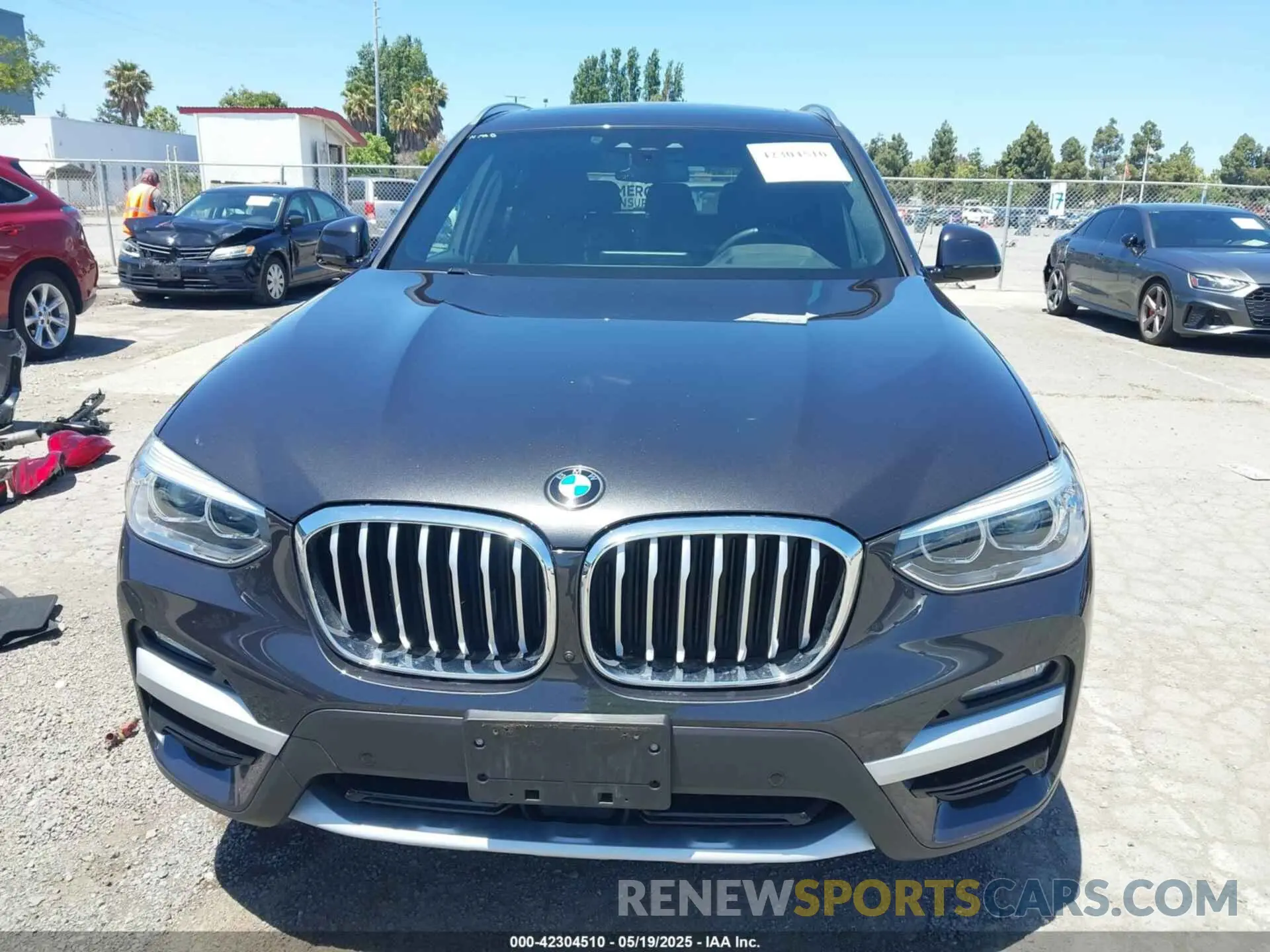 13 fotografías del automóvil dañado 5UXTY5C04M9G83791 BMW X3 2021