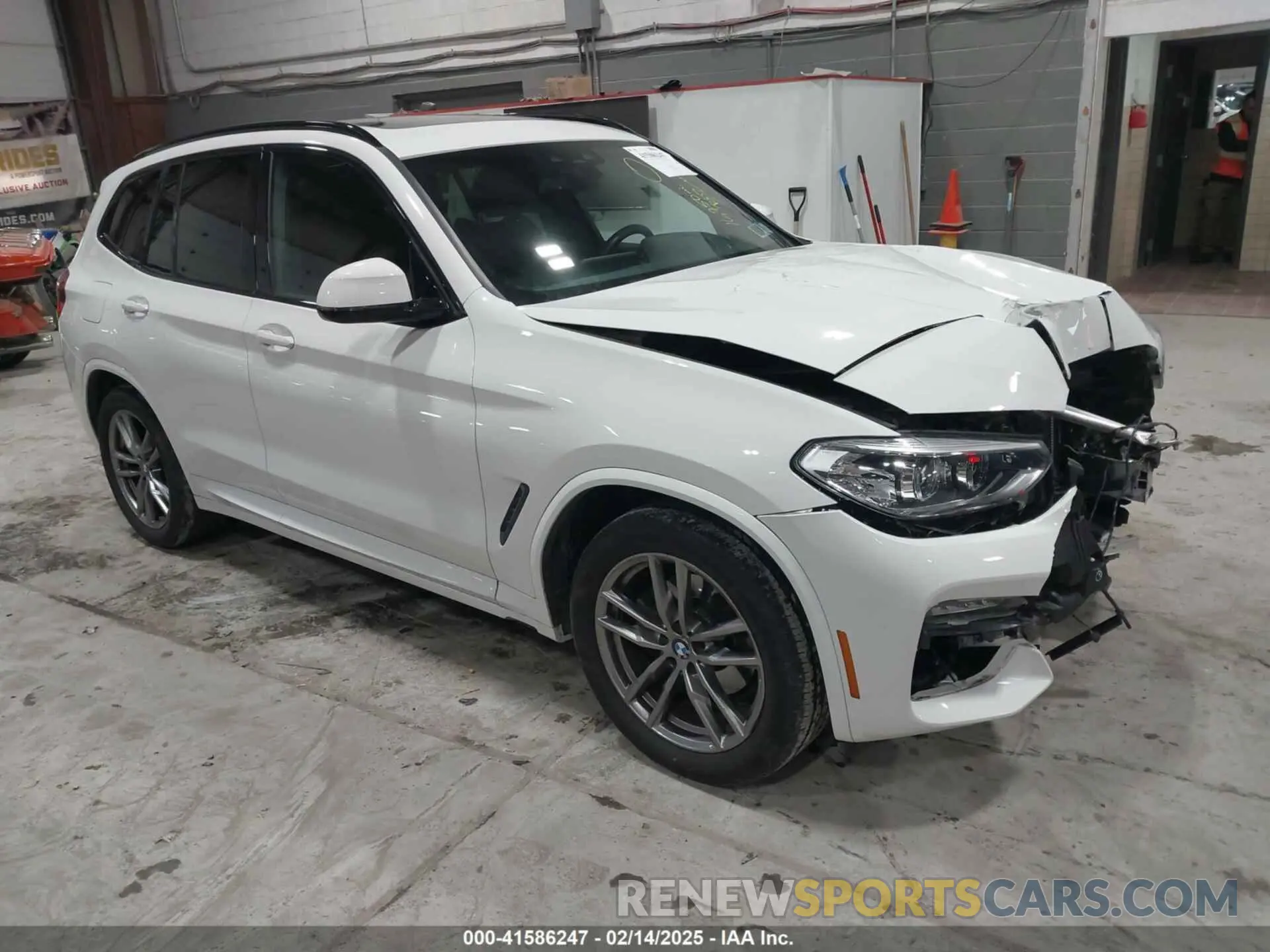 1 fotografías del automóvil dañado 5UXTY5C05M9E25232 BMW X3 2021