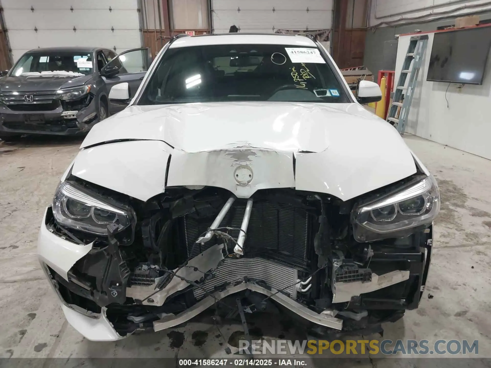 12 fotografías del automóvil dañado 5UXTY5C05M9E25232 BMW X3 2021