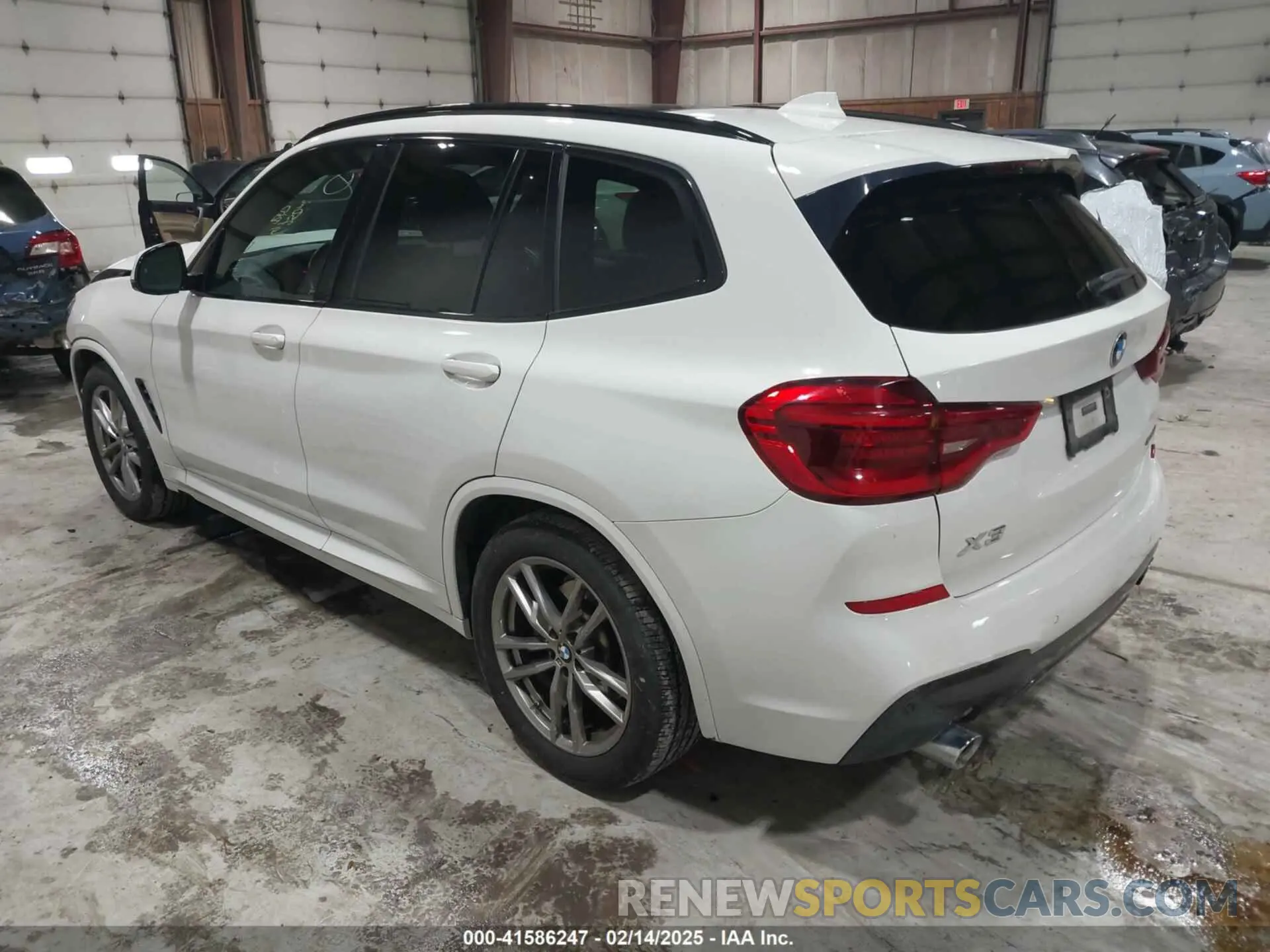 3 fotografías del automóvil dañado 5UXTY5C05M9E25232 BMW X3 2021