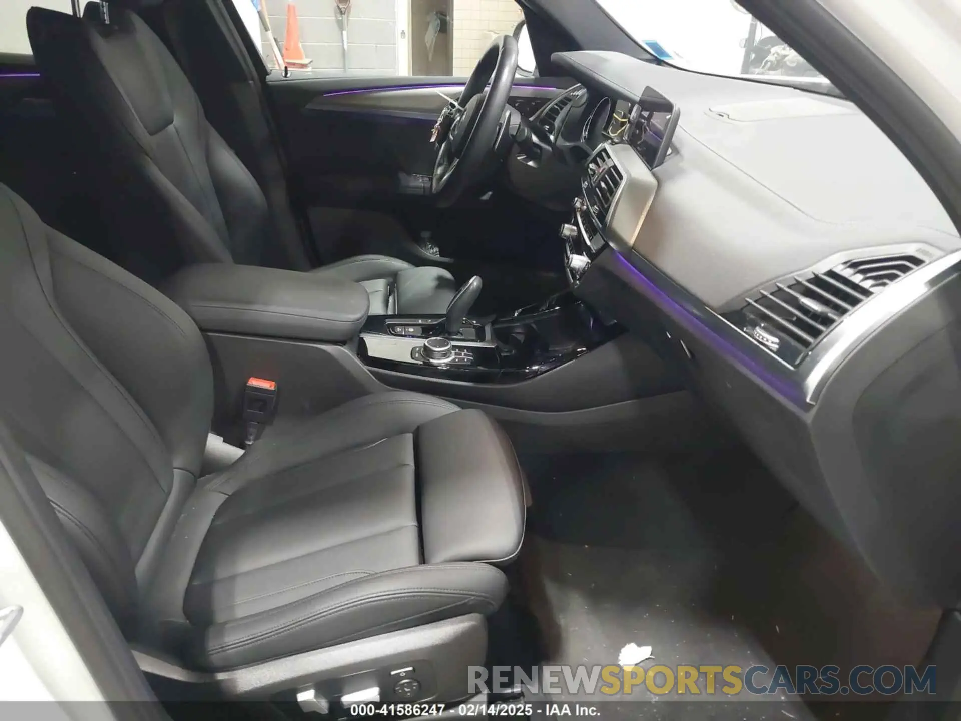 5 fotografías del automóvil dañado 5UXTY5C05M9E25232 BMW X3 2021