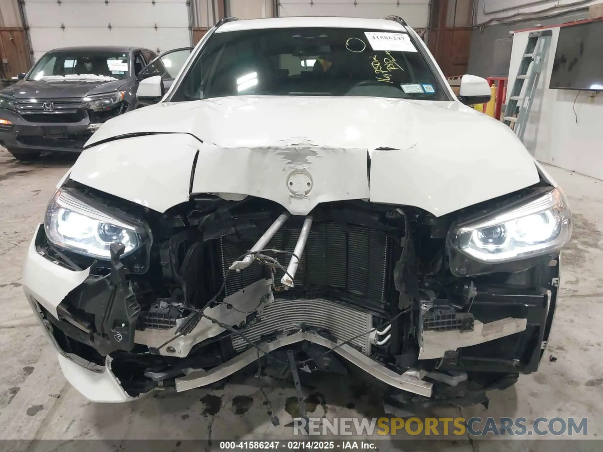 6 fotografías del automóvil dañado 5UXTY5C05M9E25232 BMW X3 2021