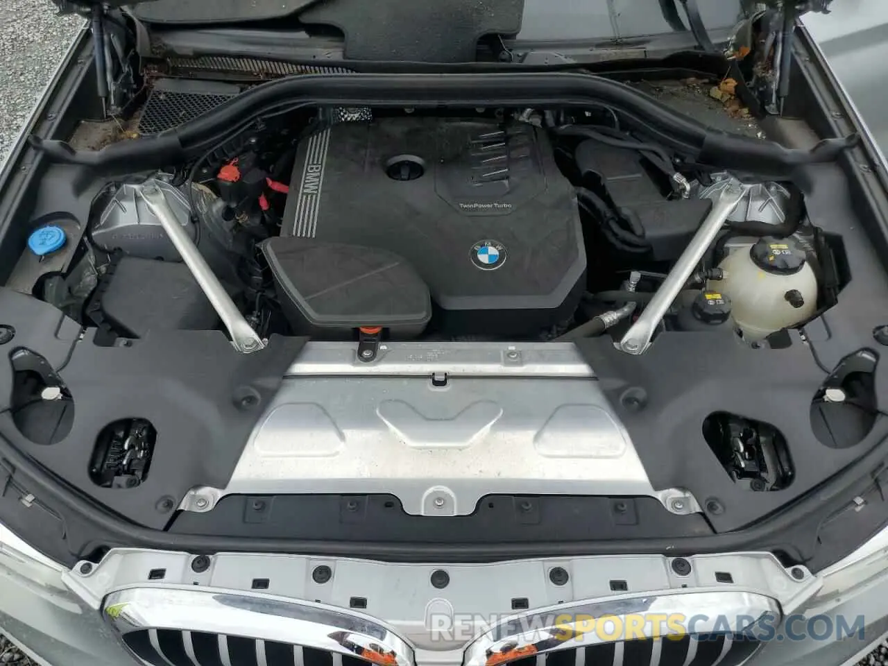 12 fotografías del automóvil dañado 5UXTY5C05M9F12659 BMW X3 2021
