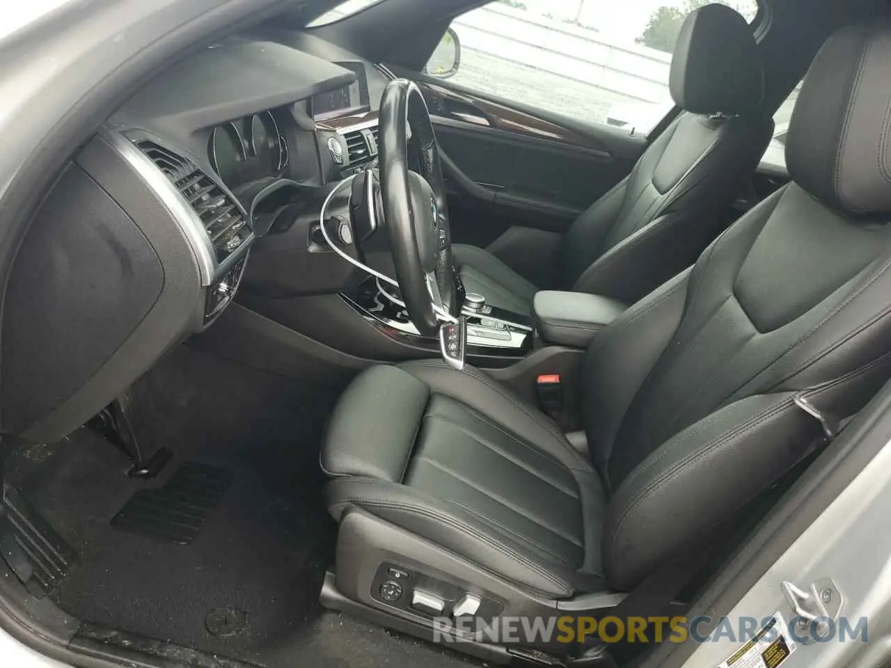 7 fotografías del automóvil dañado 5UXTY5C05M9F12659 BMW X3 2021