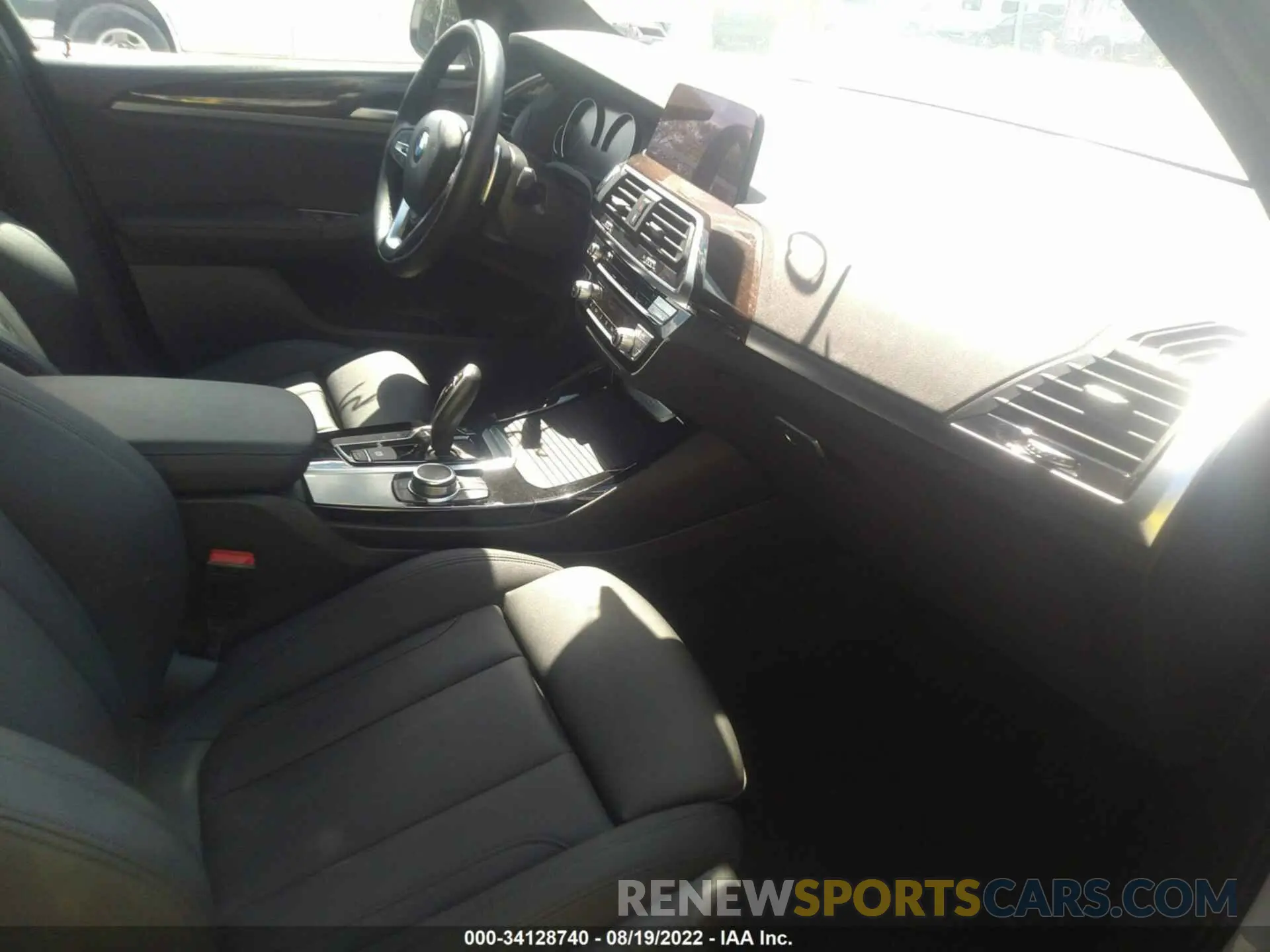 5 fotografías del automóvil dañado 5UXTY5C05M9F59335 BMW X3 2021