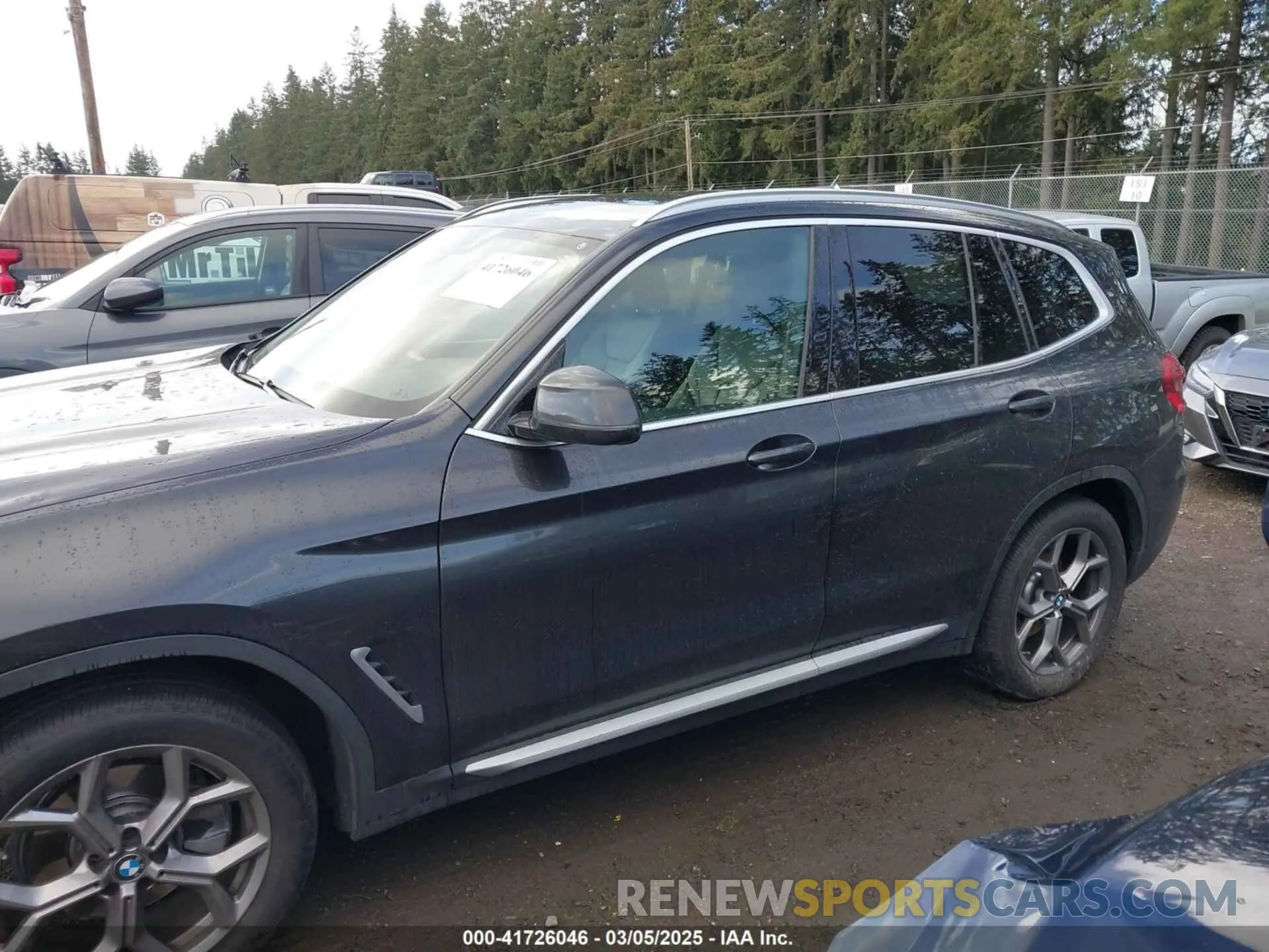 14 fotografías del automóvil dañado 5UXTY5C05M9F66561 BMW X3 2021