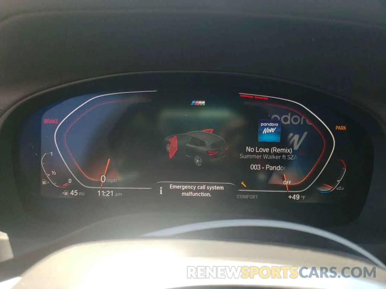 8 fotografías del automóvil dañado 5UXTY5C05M9H18905 BMW X3 2021