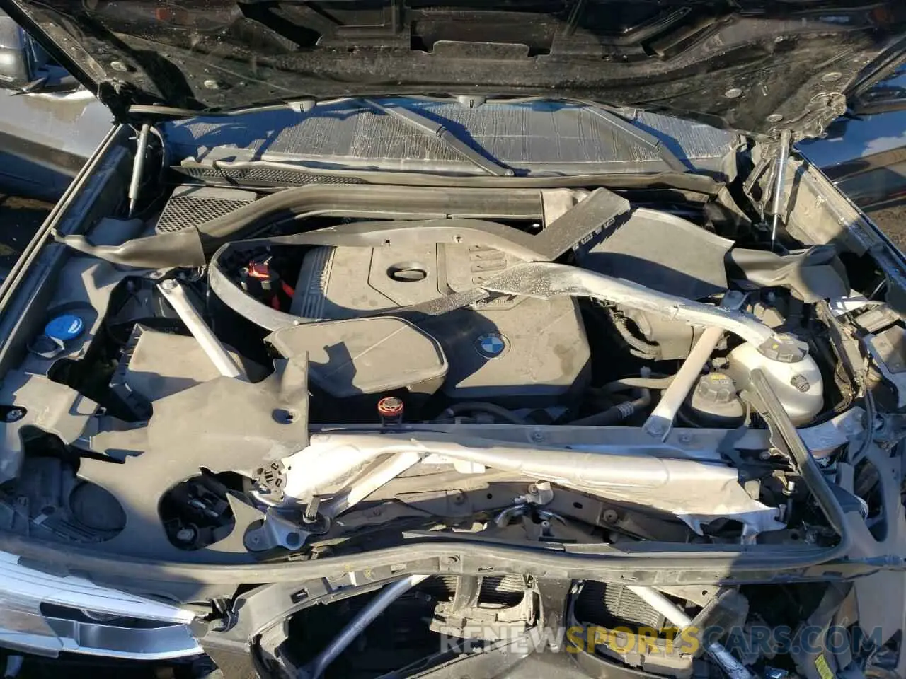 11 fotografías del automóvil dañado 5UXTY5C06M9D96257 BMW X3 2021