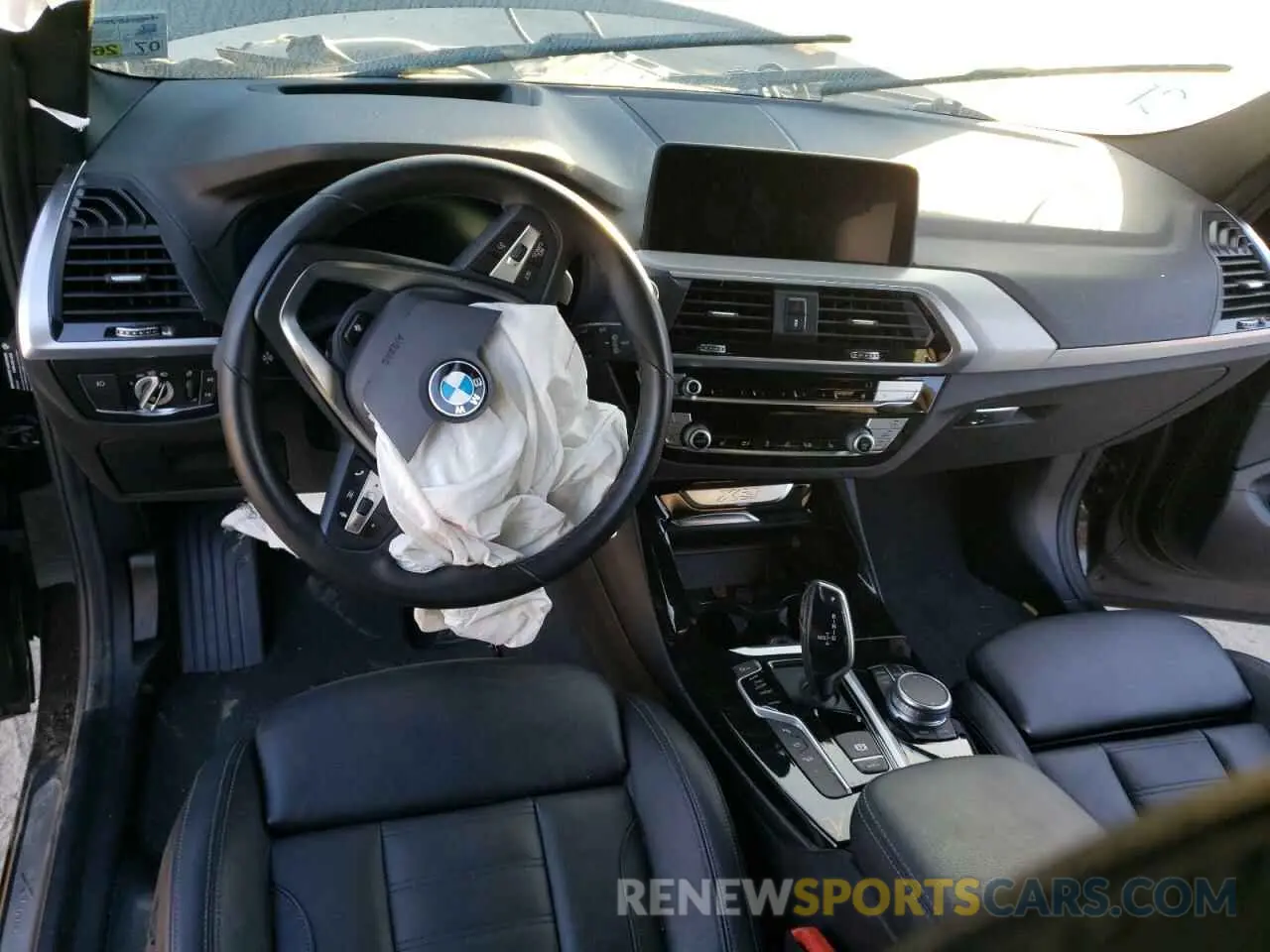 8 fotografías del automóvil dañado 5UXTY5C06M9D96257 BMW X3 2021