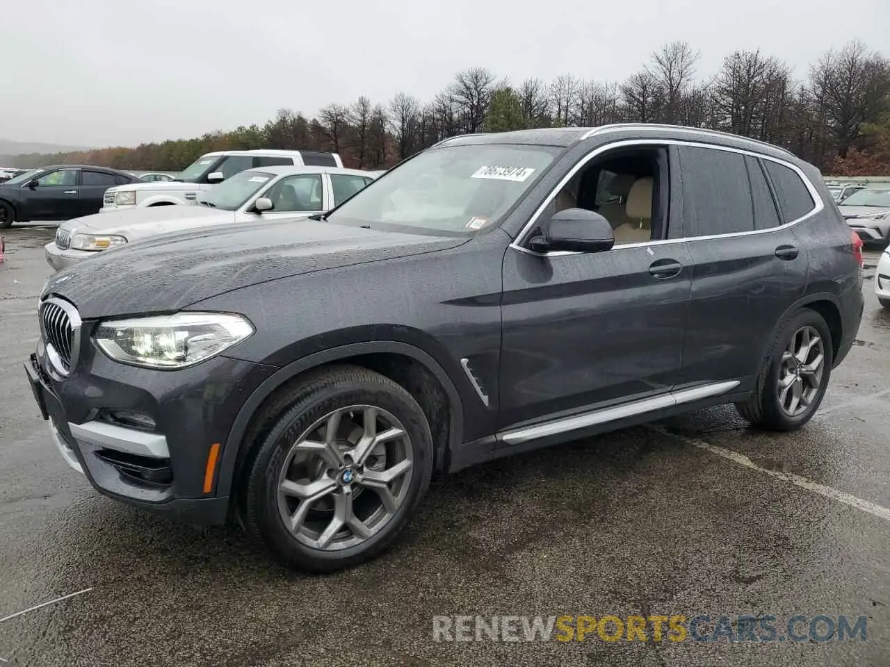 1 fotografías del automóvil dañado 5UXTY5C06M9E04499 BMW X3 2021