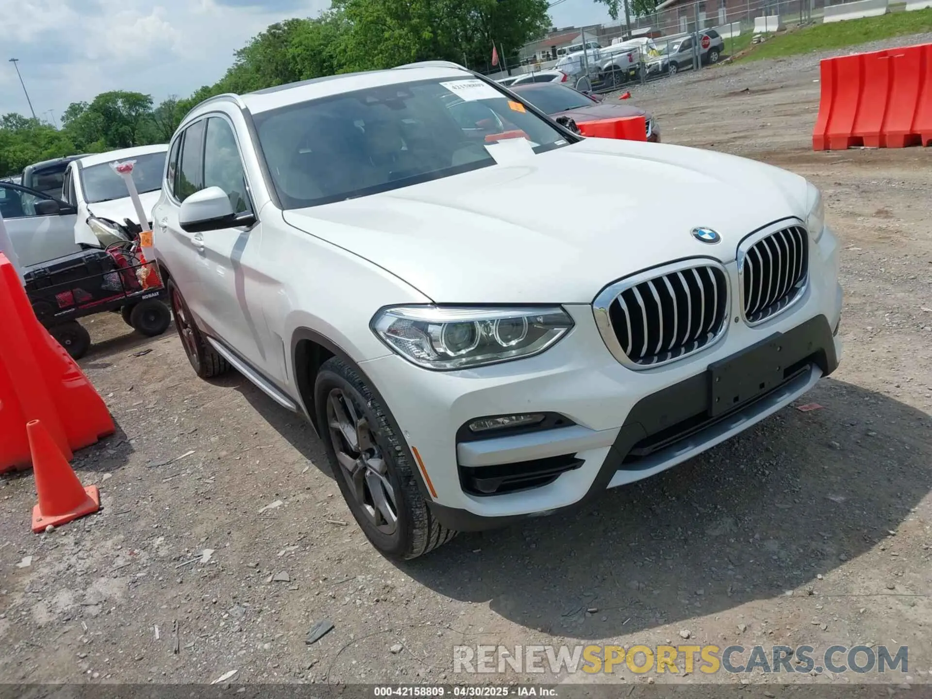 1 fotografías del automóvil dañado 5UXTY5C06M9E21979 BMW X3 2021