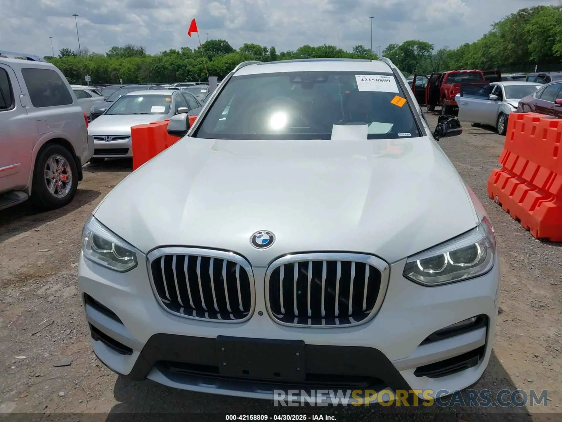 12 fotografías del automóvil dañado 5UXTY5C06M9E21979 BMW X3 2021