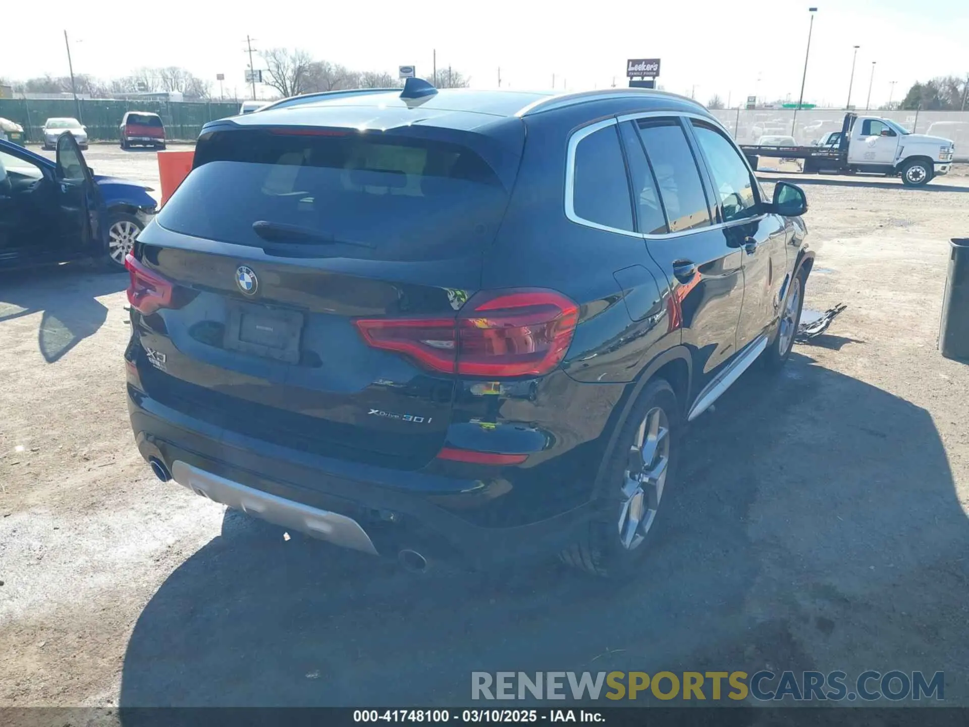 4 fotografías del automóvil dañado 5UXTY5C06M9E77419 BMW X3 2021
