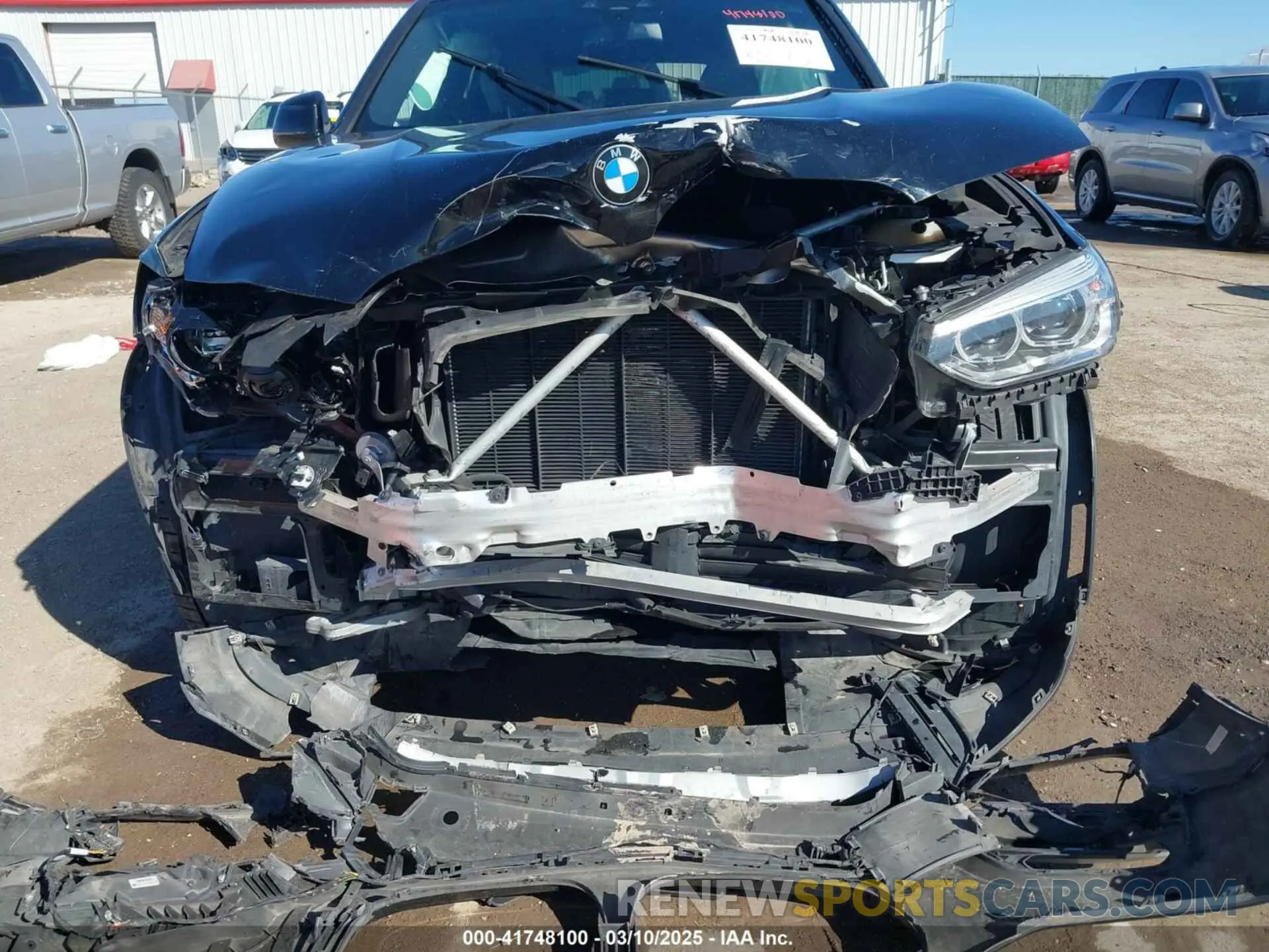 6 fotografías del automóvil dañado 5UXTY5C06M9E77419 BMW X3 2021
