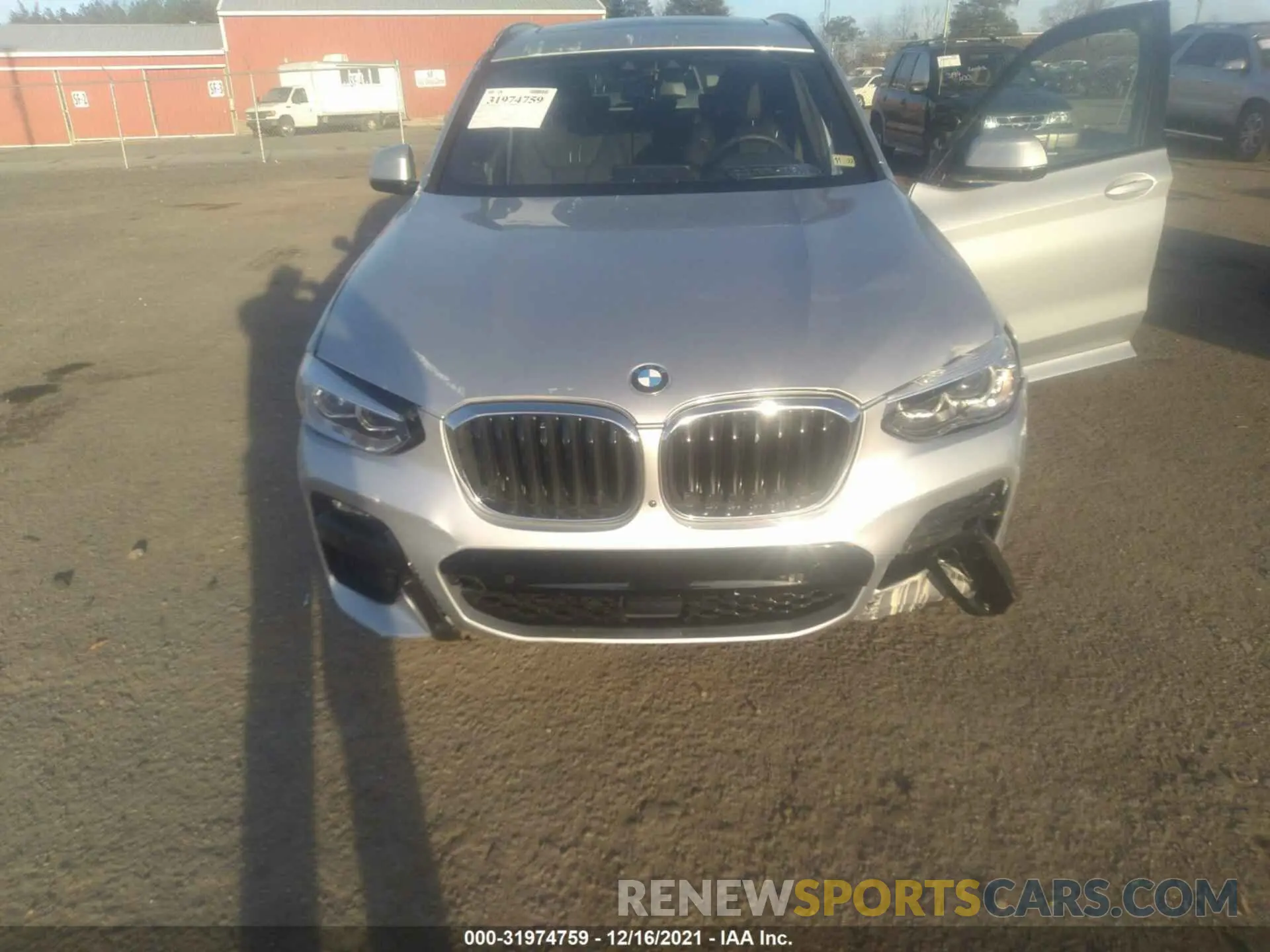 6 fotografías del automóvil dañado 5UXTY5C06M9E90509 BMW X3 2021