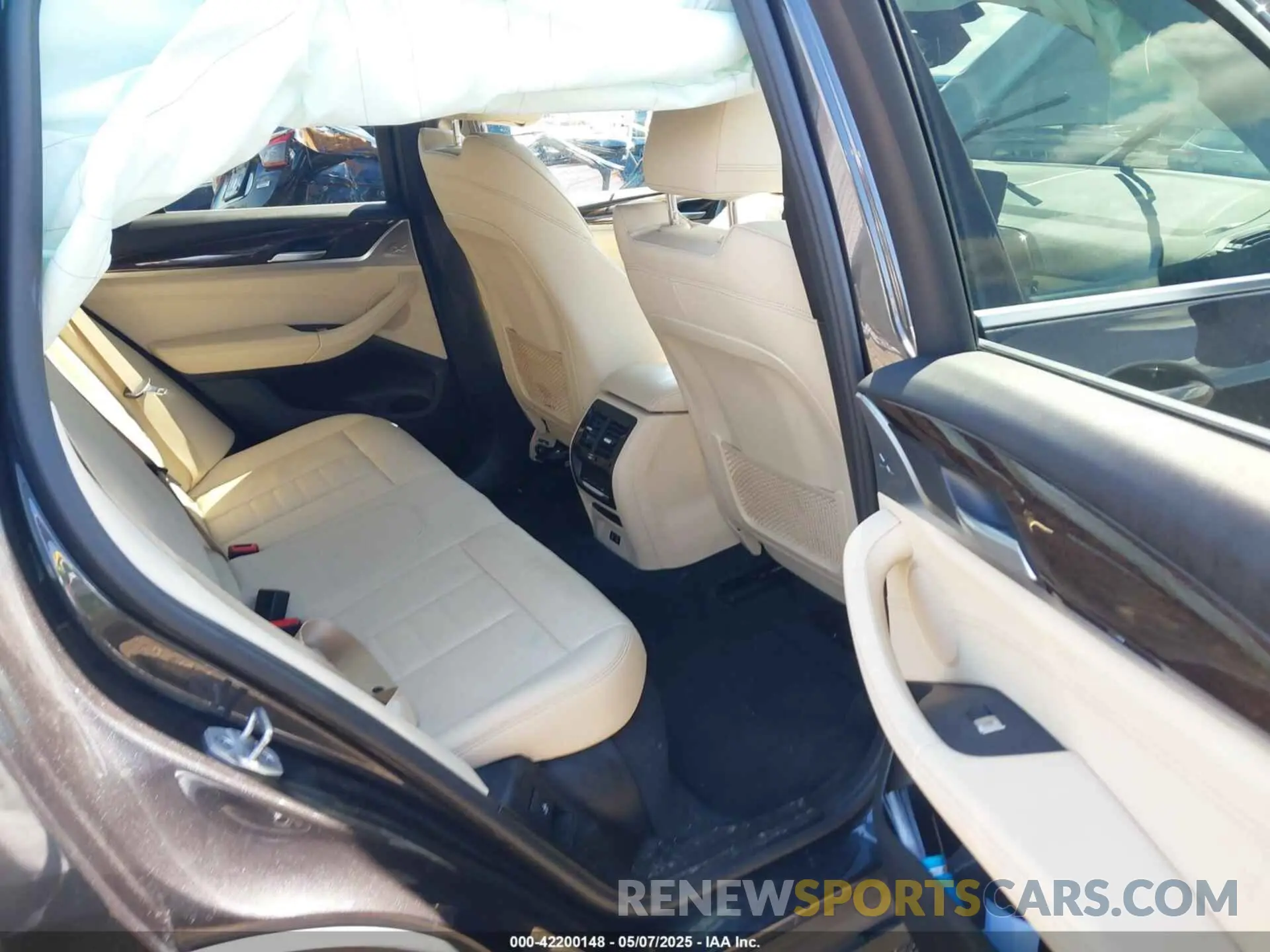 8 fotografías del automóvil dañado 5UXTY5C06M9F36940 BMW X3 2021