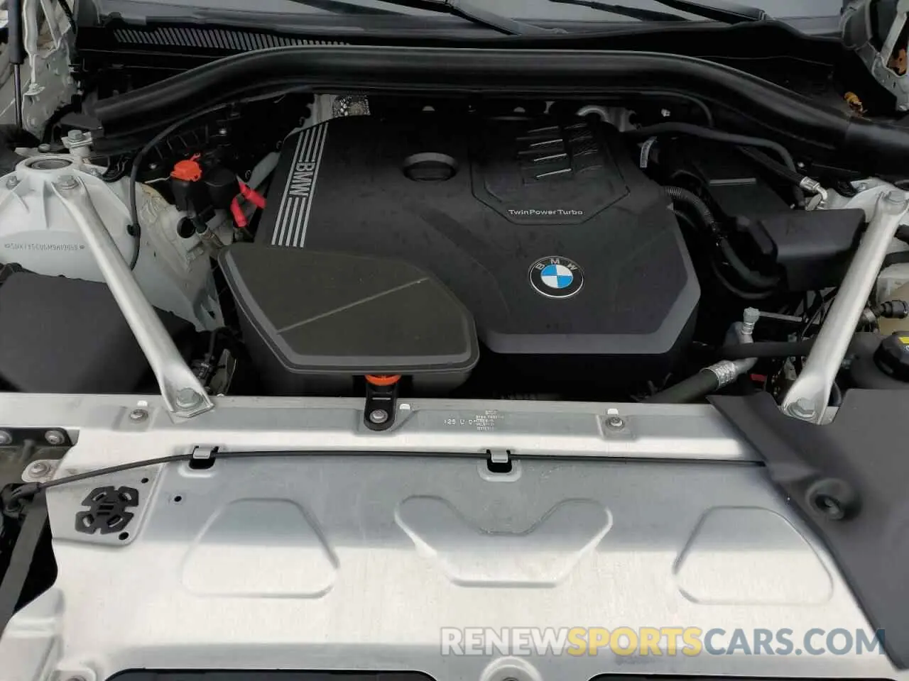 11 fotografías del automóvil dañado 5UXTY5C06M9H19058 BMW X3 2021