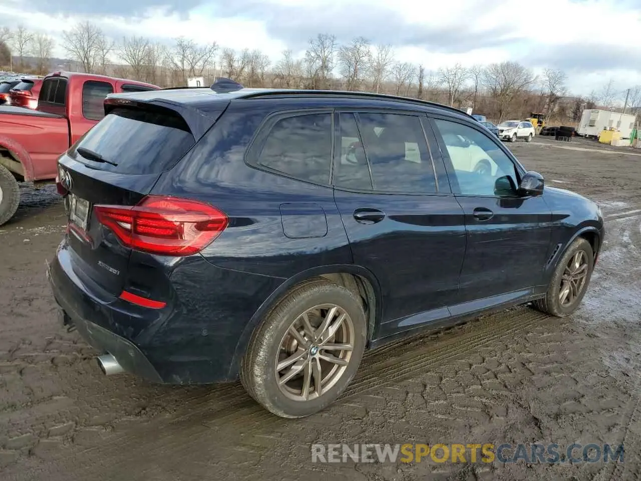 3 fotografías del automóvil dañado 5UXTY5C07M9D84781 BMW X3 2021